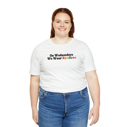 Rainbow T-Shirt - Cute Pride Shirt - Embrace Your Diff