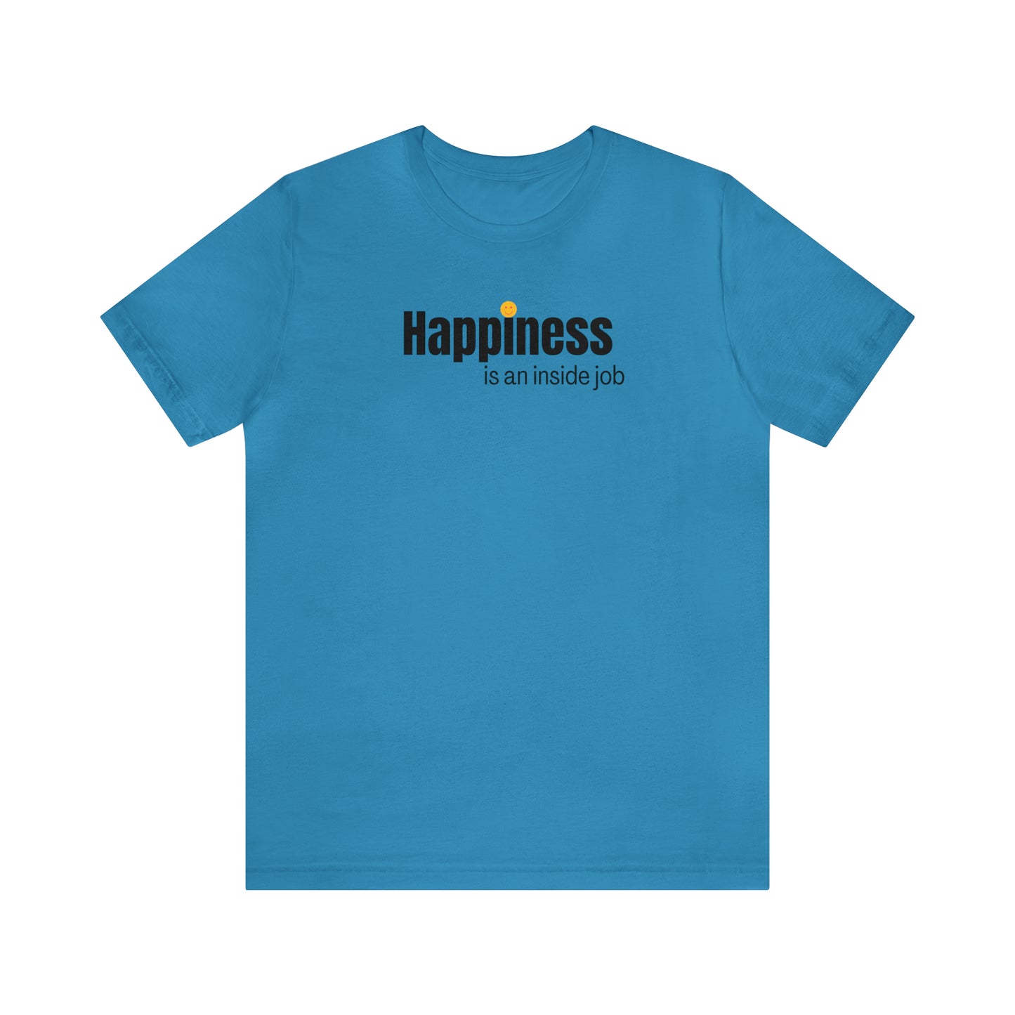 Happiness Adult Shirt for Self Love with Smiley Face - Embrace Your Diff