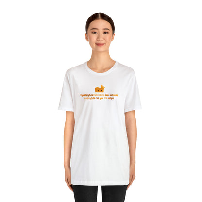 LGBT+ Pride Equality Pie T-Shirt - Embrace Your Diff