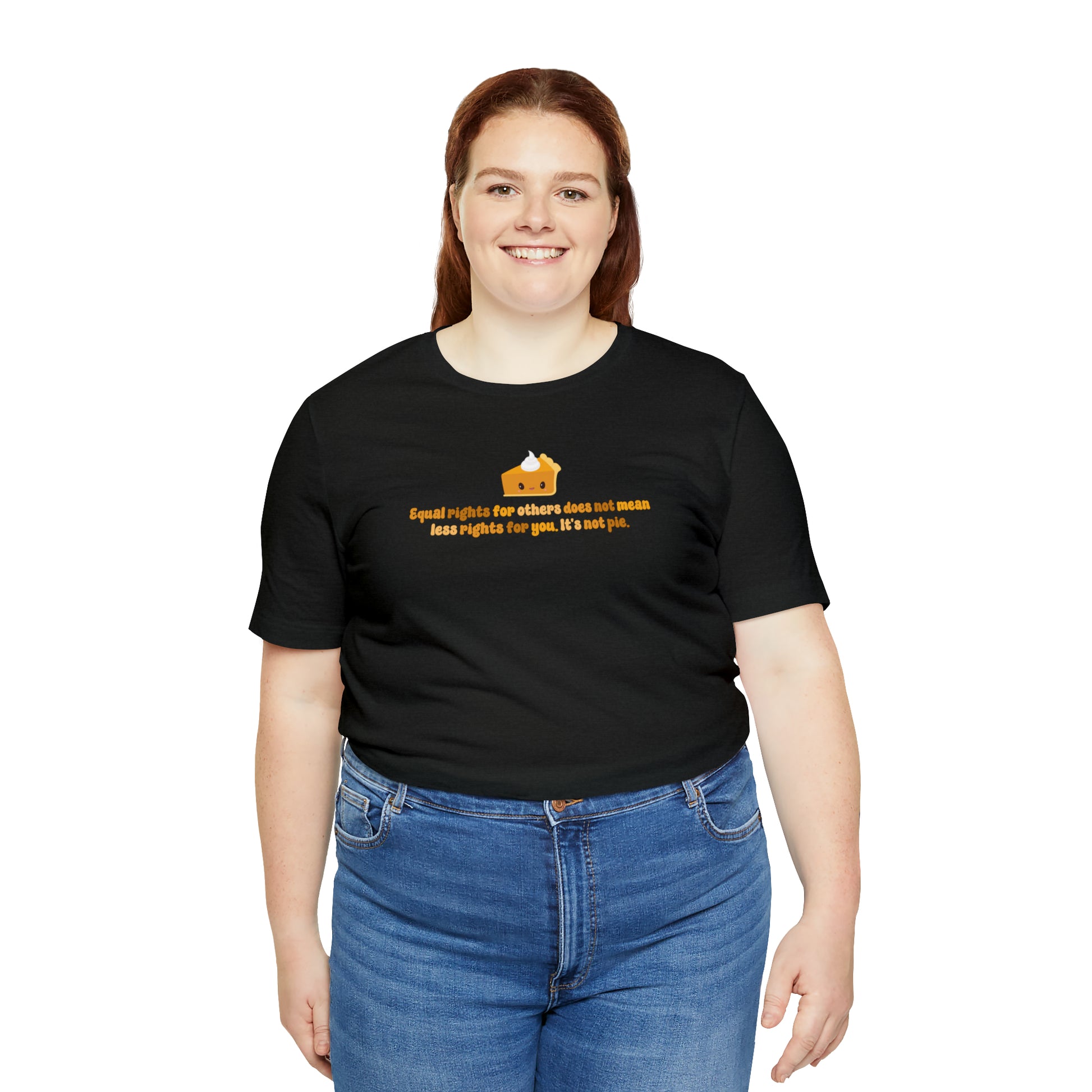 LGBT+ Pride Equality Pie T-Shirt - Embrace Your Diff