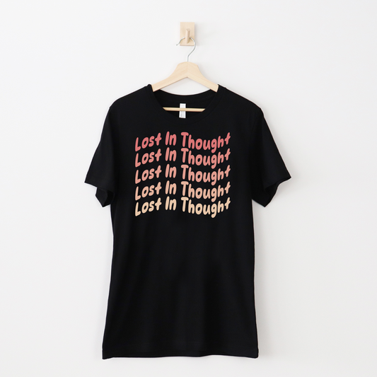 Cute ADHD Lost In Thought T-Shirt - Pink - Embrace Your Diff