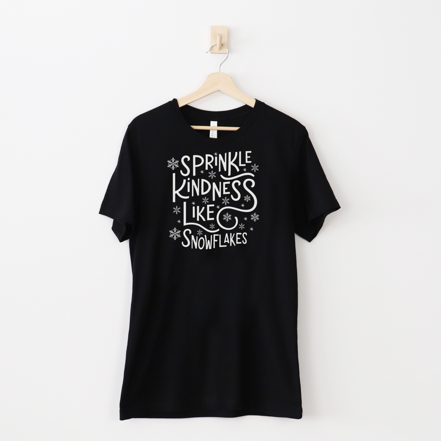 Sprinkle Kindness T-shirt, Cute Winter Shirt - Embrace Your Diff