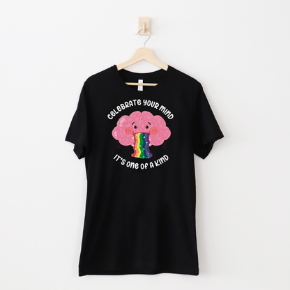 Celebrate ADHD T-Shirt - Cute ADHD Brain Shirt - Embrace Your Diff