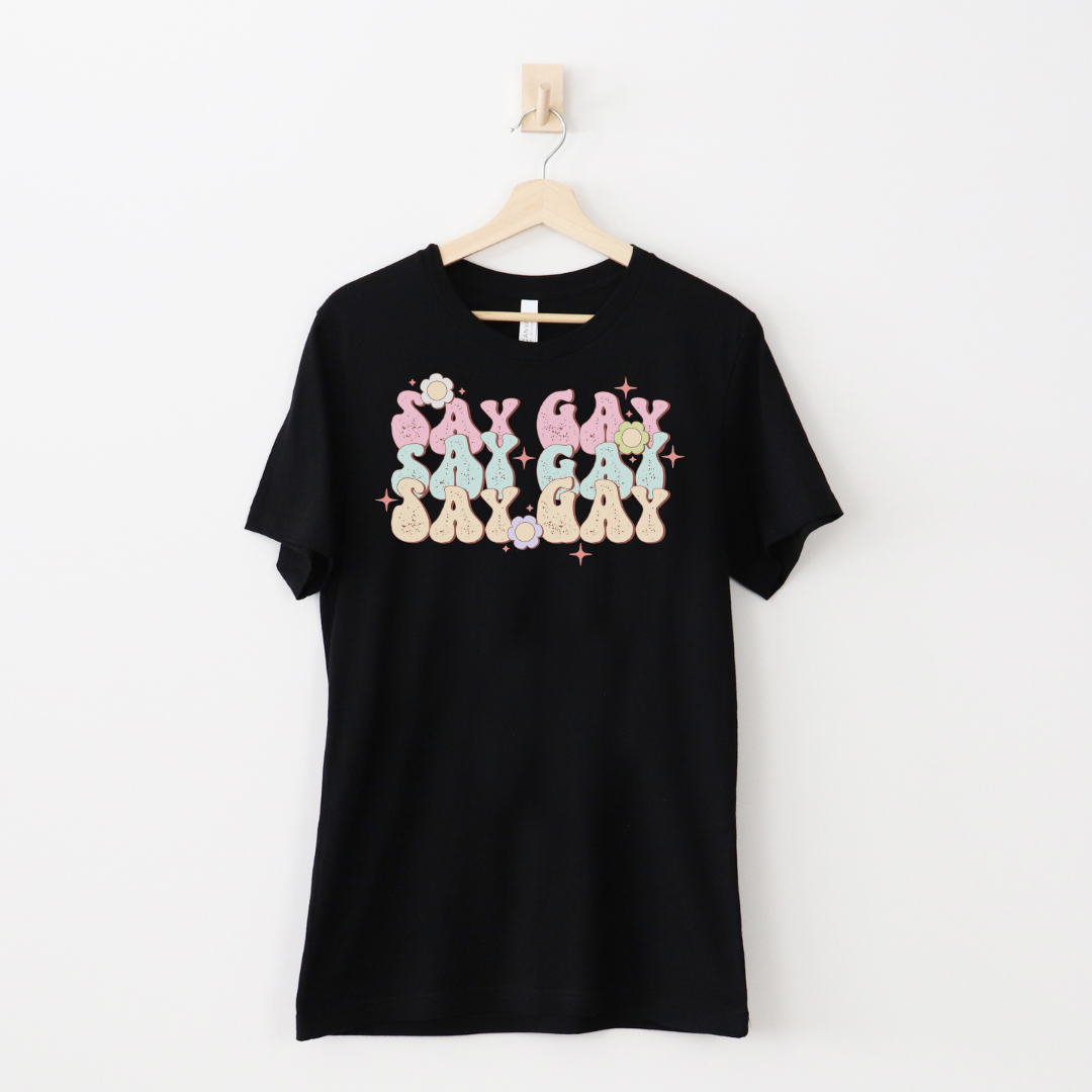 LGBT Representation T-Shirt - Say Gay T-Shirt - Embrace Your Diff