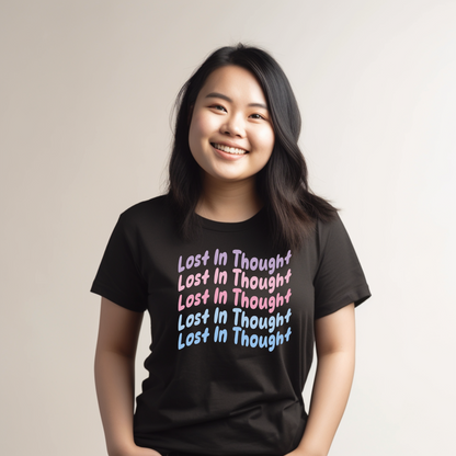 Cute ADHD Lost In Thought T-Shirt - Pastel - Embrace Your Diff