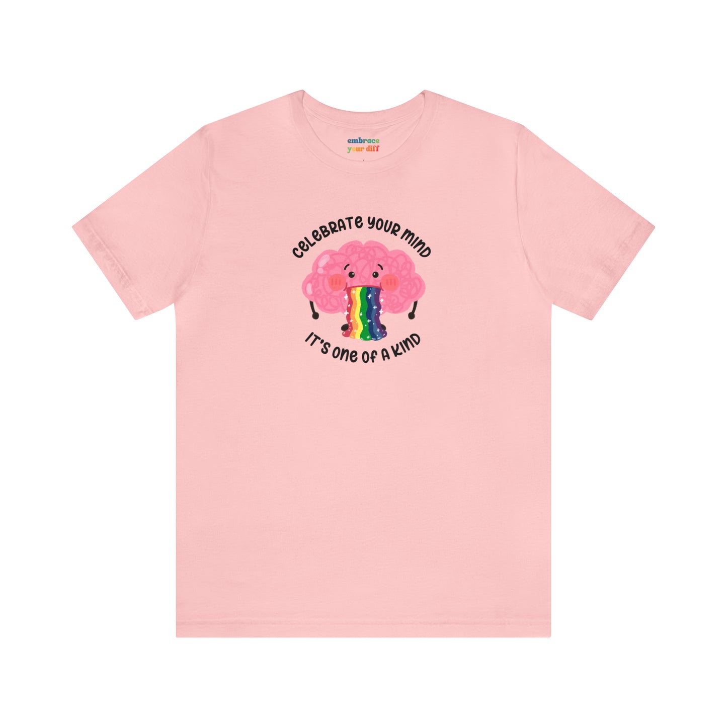 Celebrate ADHD T-Shirt - Cute ADHD Brain Shirt - Embrace Your Diff