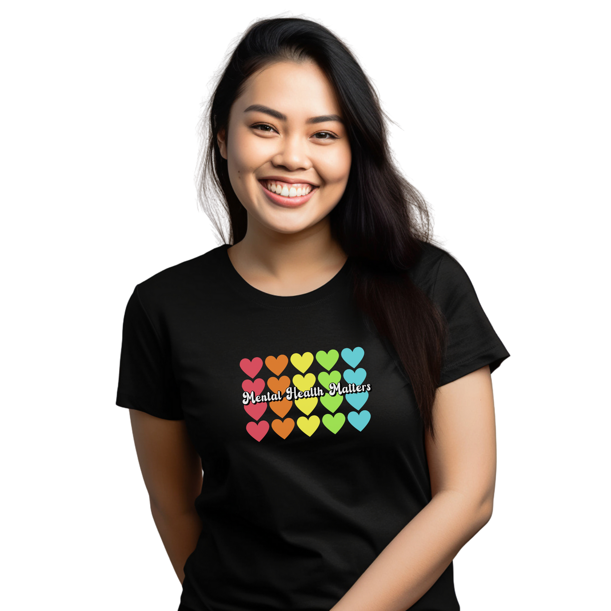 Rainbow Unisex Mental Health Awareness Adult Shirt - Embrace Your Diff