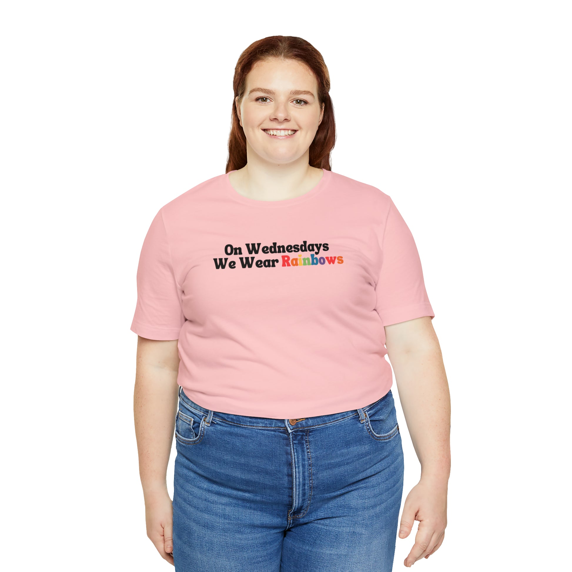 Rainbow T-Shirt - Cute Pride Shirt - Embrace Your Diff