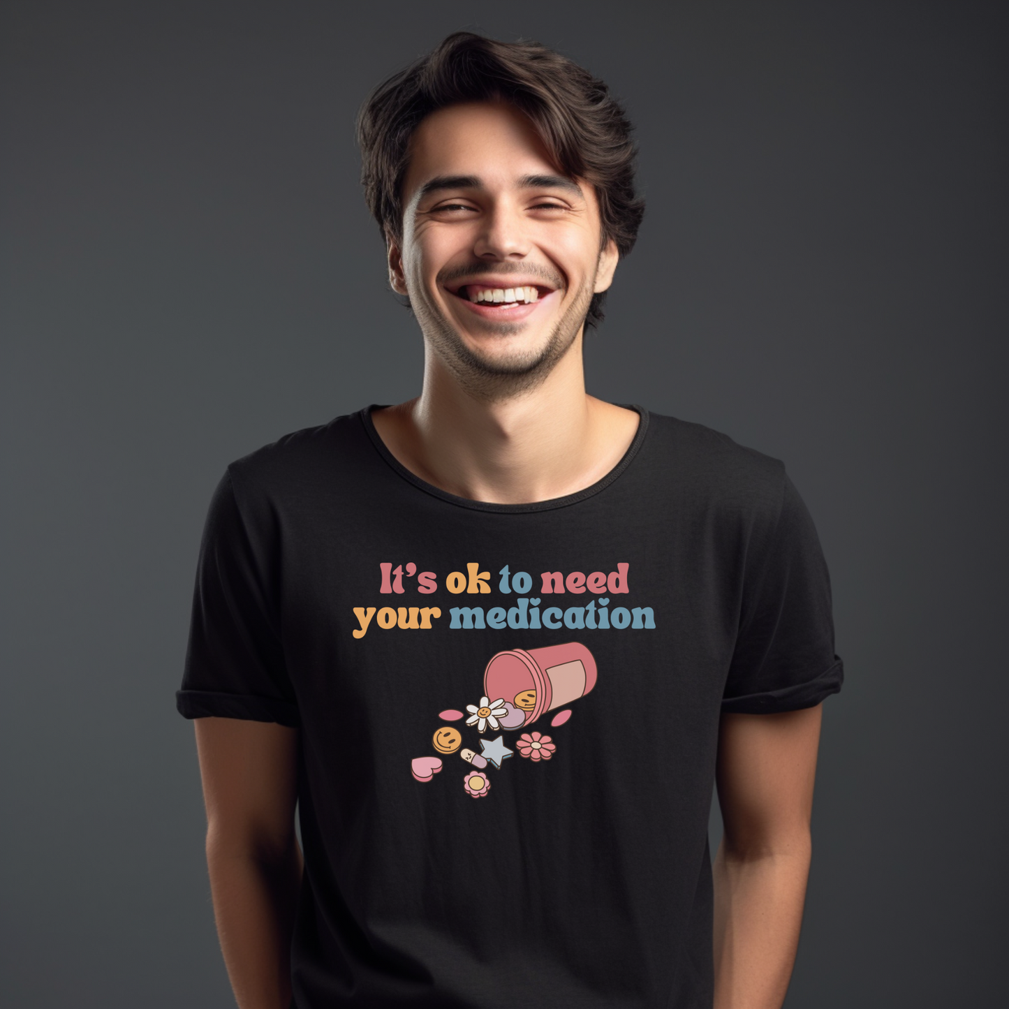 Unisex Tshirt Celebrating Mental Health Awareness  - Mental Health Advocacy Shirt - Embrace Your Diff