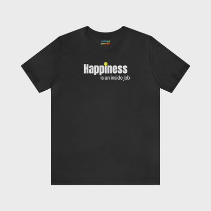 Happiness Adult Shirt for Self Love with Smiley Face