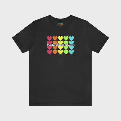 Rainbow Unisex Mental Health Awareness Adult Shirt